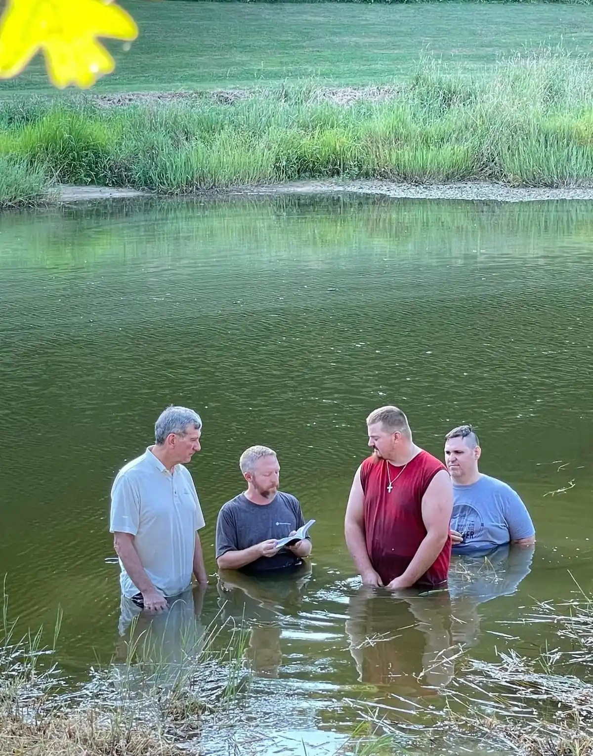 Baptism Montrose Church of the Nazarene Church in Montrose, IA